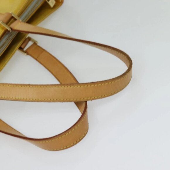 LOUIS VUITTON Monogram Vernis Columbus Tote Bag Gris M91028 LV Auth 136524 - Picture 8 of 16